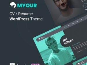 Myour - Personal Portfolio Resume WordPress Theme