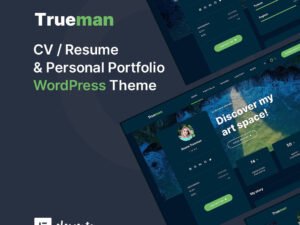 Trueman Portfolio/CV Template and